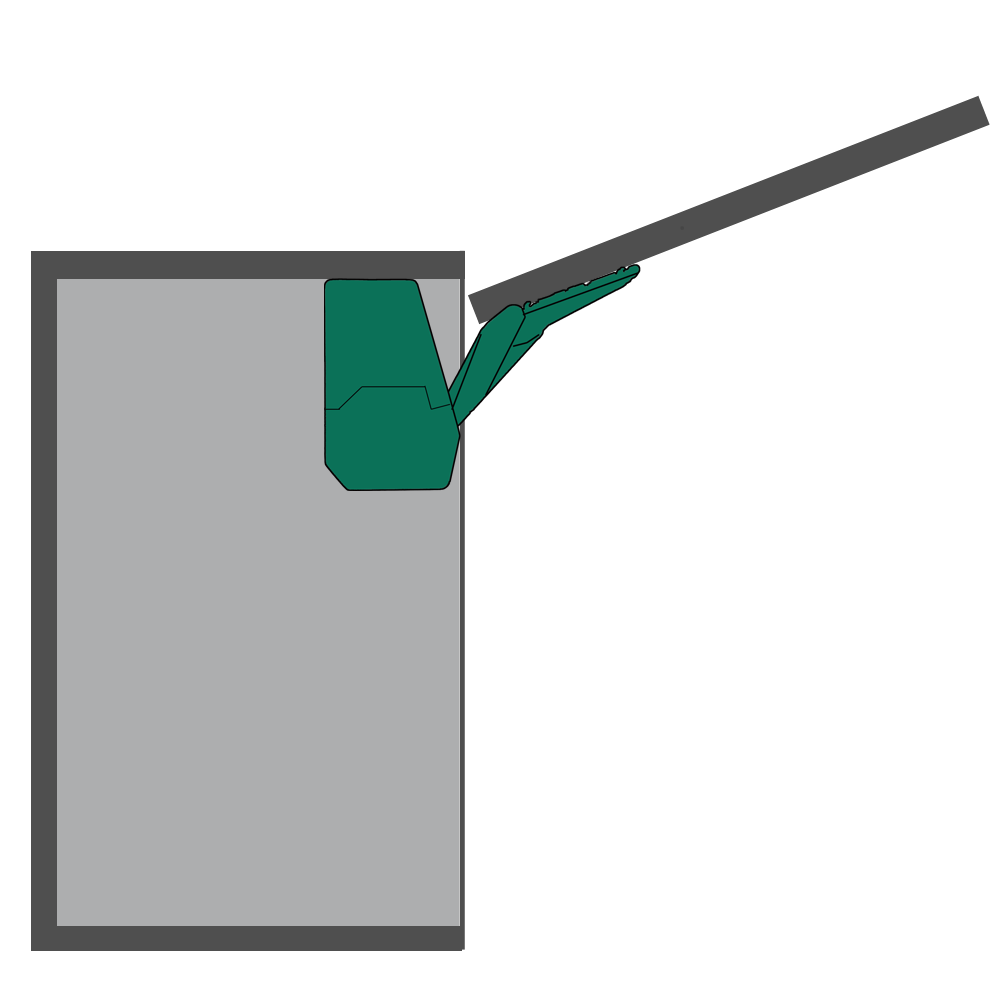 Подъемный механизм FREE FLAP Kessebohmer | официальный магазин