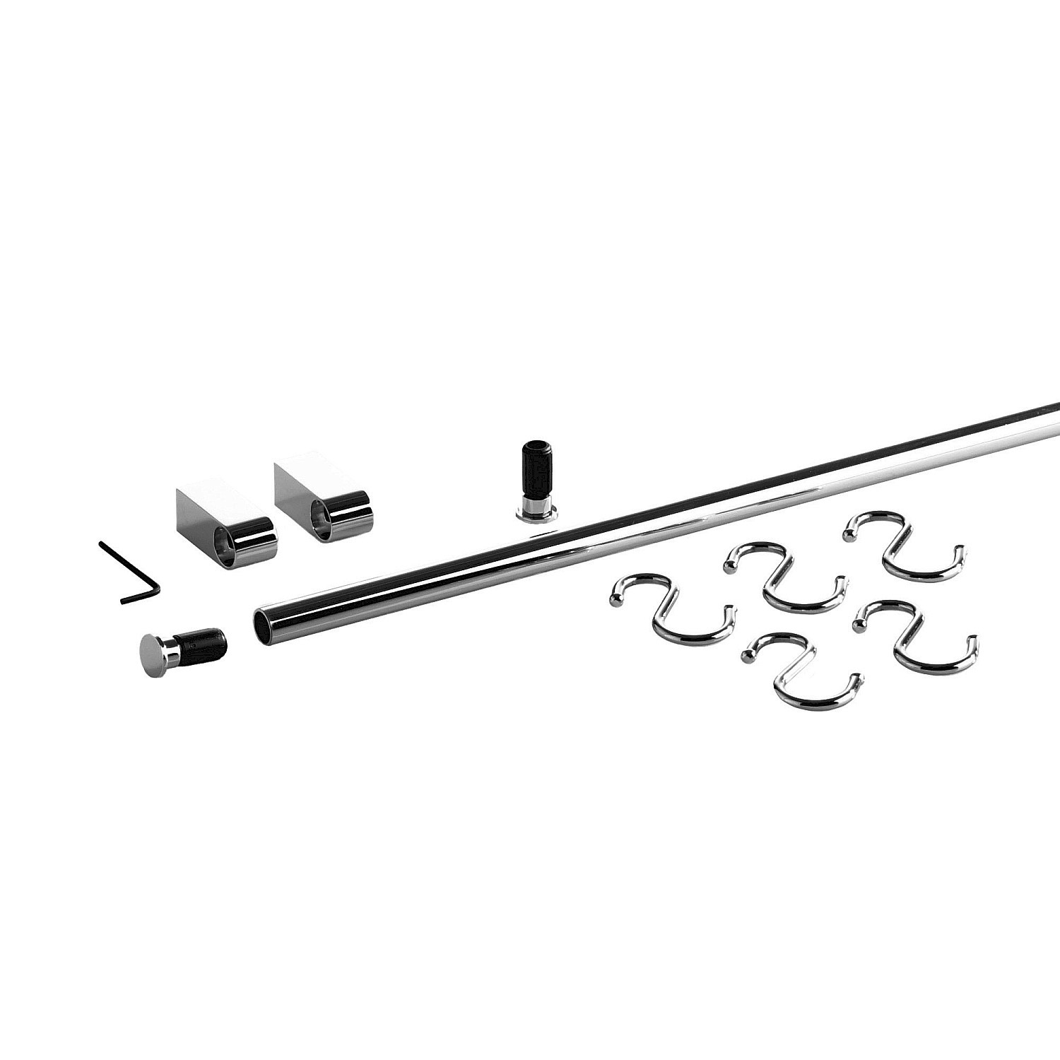 Рейлинг Линеро Классик 600 мм цвет ХРОМ матовый Kessebohmer | официальный магазин