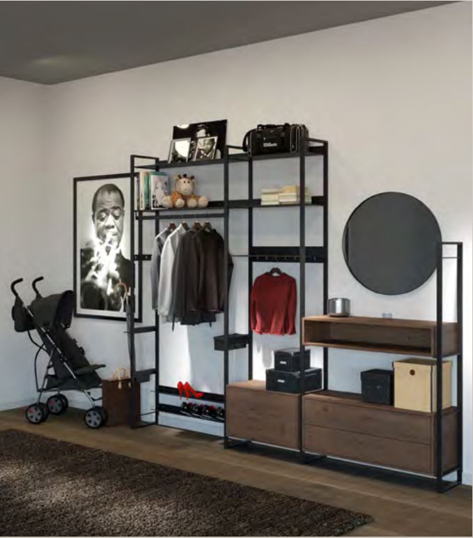 Готовое решение YouK #6 идеально для прихожей Kessebohmer